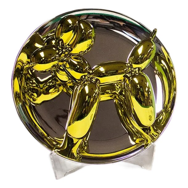 Jeff Koons Balloon Dog (yellow), 2015 For Sale