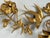 1970s French gilded metal bird wall sconces in the style of Maison Baguès - a Pair For Sale - Image 6 of 12