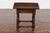 Petite Italian Walnut Side Table with Single Drawer and Fluted Legs, circa 1870 For Sale - Image 10 of 11