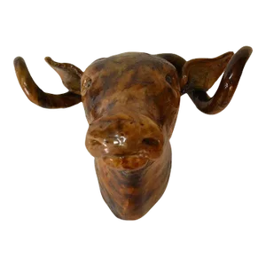 Odd Resin Wall Mount Bull