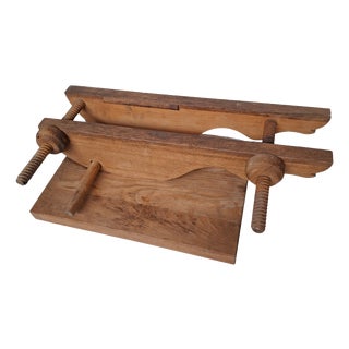 Traditional Wood Ham Stand, 1970 For Sale