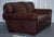 Vintage Brown Leather 2-to-3-Seater Sofa from Multiyork For Sale - Image 12 of 18