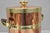 Vintage Kraftware Nyc Mid Century Modern Copper and Brass Covered Bar Ice Bucket For Sale - Image 13 of 15