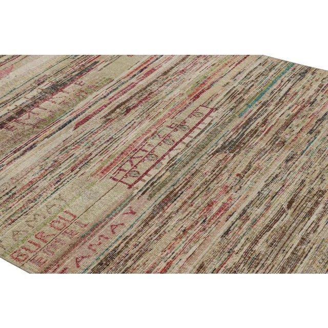 Hand-knotted in wool and originating from Turkey between 1960-1970, this 5x9 vintage rug is the newest unveiling from Rug...