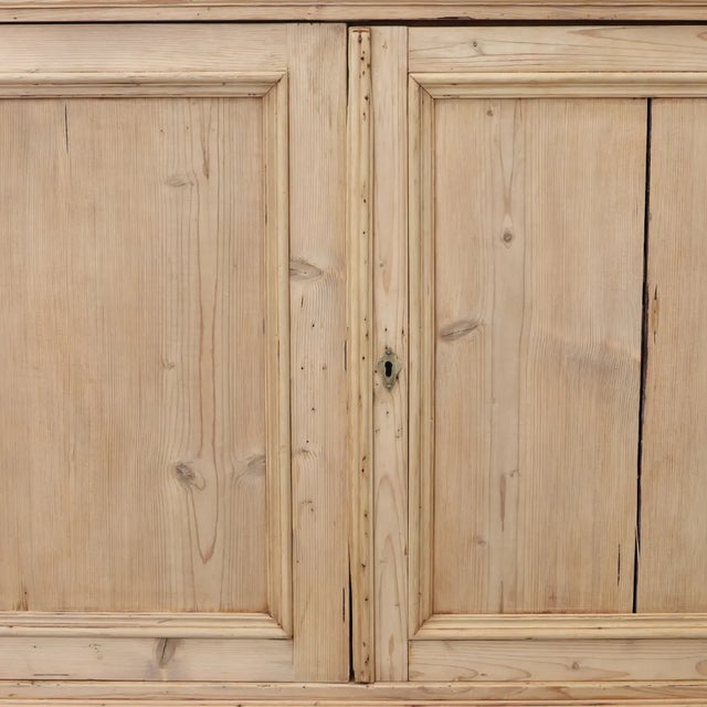 Wood 19th Century Louis Philippe Cabinet With Marble Top For Sale - Image 7 of 10