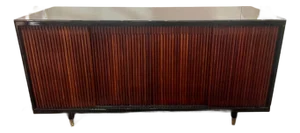 Vintage Italian Walnut and Ebony Sideboard