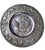 19th-Century Russian Silver Plate Coat of Arms Plaque For Sale