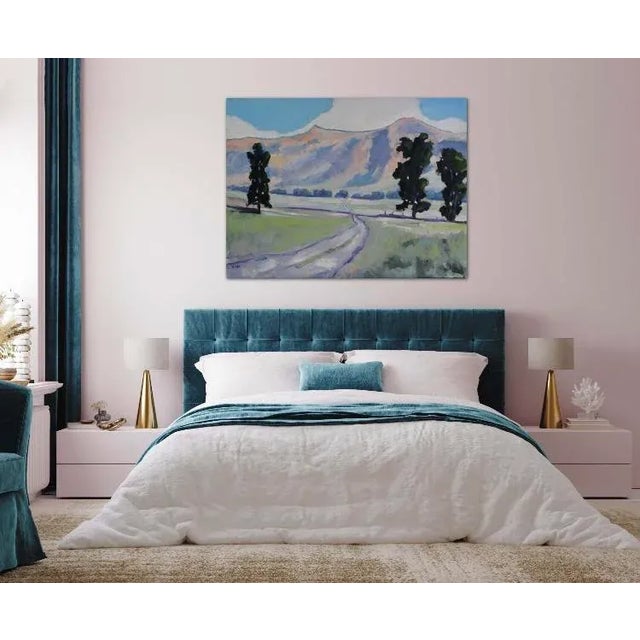 Modern Impressionist Landscape (Large Oil Painting) For Sale - Image 11 of 12