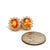 Traditional Natural Sapphire Diamond Stud Earrings 14k Gold 3.5 TCW Certified For Sale - Image 3 of 12