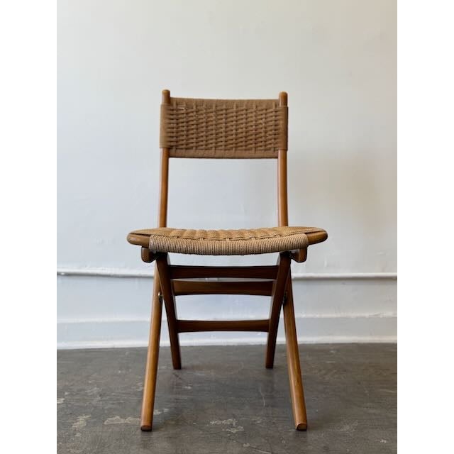 Vintage Japanese Folding Chair For Sale In Los Angeles - Image 6 of 10
