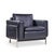 De Sede Robert Haussmann for De Sede Mid Century Black Leather Chairs - Pair For Sale - Image 4 of 12