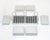 1980s Bauhaus Grey Leather LC3 Sofa by Le Corbusier, Pierre Jeanneret and Charlotte Perriand for Cassina, 1980s For Sale - Image 5 of 12