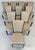 Vintage French Dining Chairs in Black Lacquer and Beige Velvet, 1980s, Set of 10 For Sale - Image 6 of 11