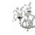 12-Light Rezzonico Chandelier, 1980s For Sale - Image 4 of 5