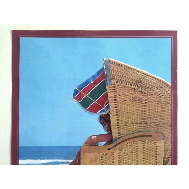 This Espana canary Islands rare Mid Century 1960's collector's authentic vintage Spain Travel poster is a very special and...