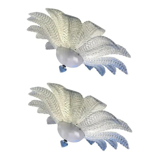 Sputnik Flush Mounts in Murano Glass by Simoeng, Set of 2 For Sale - Image 4 of 6