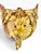 Moser Glassworks Antique Zoomorphic Amber Glass Bowl With Three Fish and Enamel Decoration, Attributed to Auguste Jean, Moser Style C. 1880 For Sale - Image 4 of 14
