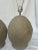 1980's Postmodern Plaster Serge Roche Style Artichoke Table Lamps , a Pair For Sale In Palm Springs - Image 6 of 11