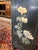 Antique Chinese Black Lacquer Cabinet W Jade Inlay of Bird & Floral Motif For Sale - Image 9 of 17