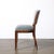 1930s Set of Eight Art Deco Sculptural Walnut Dining Chairs in Plush Mohair Upholstery For Sale - Image 5 of 18
