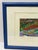 1990s 1990s Signed Peter Lee "Cable Car San Francisco" Framed Miniature Print, Blue Wood Frame For Sale - Image 5 of 13