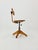 Bauhaus swivel office chair in solid wood By stollgiroflex 1930s The chair is in good condition Measurements: Height : 79...