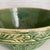 Antique Hull Pottery Gothic Arches Stoneware Mixing Bowl in Green Glaze For Sale In Dallas - Image 6 of 12