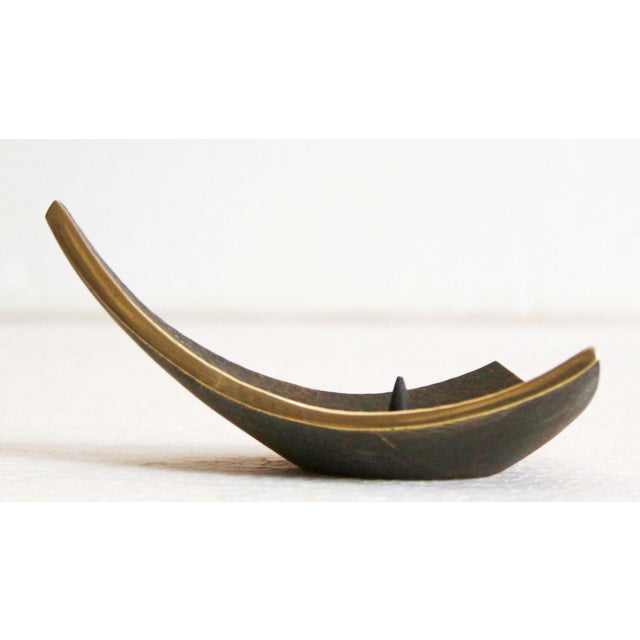 Baller Candle Holder Small candlestick – Made by the Baller Austria workshops in Vienna, circa 1950 Black patinated...