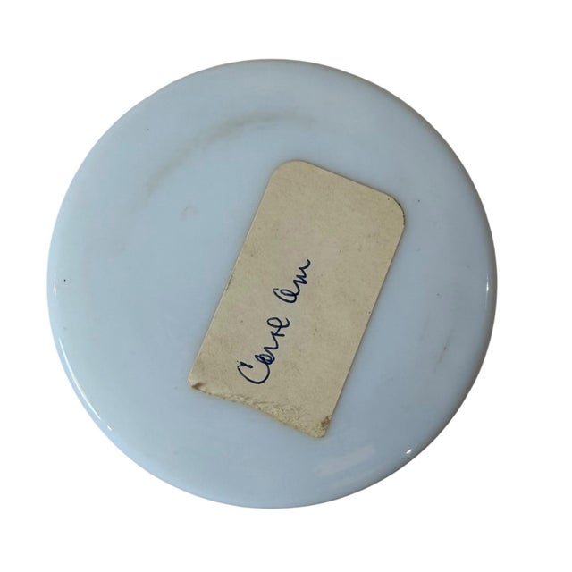 Paint Mid 19th Century Victorian Enamel Opaline Glass Box For Sale - Image 7 of 7