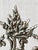 Late 19th Century Antique French Style Three Panel Silver Cherubs Decor Metal Fireplace Screen For Sale - Image 5 of 7