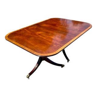 Vintage Regency Duncan Phyfe Dining Table For Sale