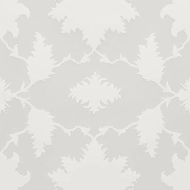 Contemporary Sample - Schumacher X Mary McDonald Garden of Persia Wallpaper in Quartz For Sale - Image 3 of 3