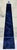 Elevate your shelf, desktop, or console with this striking blue marble obelisk by Great City Traders, San Francisco....