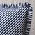 This pillow features Brigitte Stripe with a 1.5" ruffle finish. The perfect thin stripe, not too casual and not too...