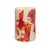 Stories of Italy Nougat Tumblers - Red, Set of 6 For Sale - Image 6 of 7