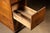 Antique Oak Filing Cabinet With Brass Hardware For Sale - Image 13 of 17