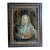 18th Century British School Georgian Reverse Glass Painting, Portrait of King George II For Sale