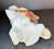 White Antique Bisque Hand Painted Figural Planter For Sale - Image 8 of 8