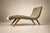 Textile Brazilian Modern Chaise Lounge in Caviúna and Light Aloe Sage Mohair, 1950s For Sale - Image 7 of 18