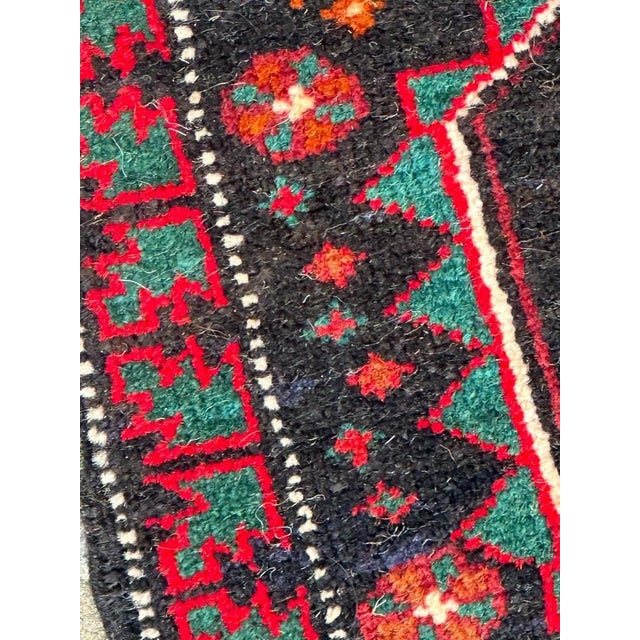 Mid-Century Turkmen Chuval Rug, 1940s For Sale - Image 10 of 13