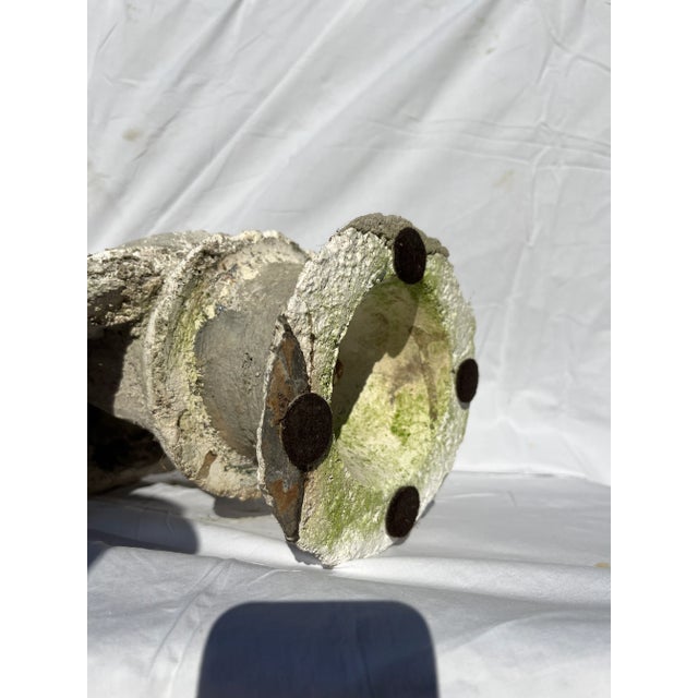 Off-white Antique Plaster Female Bust Sculpture For Sale - Image 8 of 9