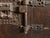 17th Century Spanish Baroque Wrought Iron Architectural Lock on Timber Panel For Sale - Image 9 of 18