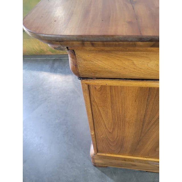 Brown Small Louis Philippe Walnut Chest of Drawers For Sale - Image 8 of 13