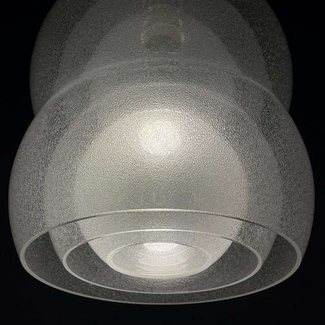 Murano Pendant Lamp attributed to Mazzega, Italy, 1960s For Sale - Image 8 of 15