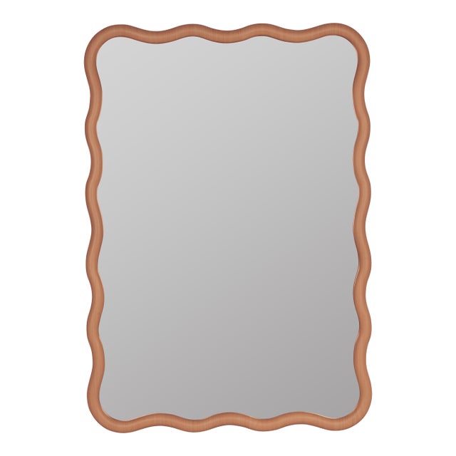 Candace Pumpkin Spice Wall Mirror For Sale