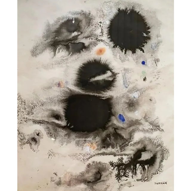 Emil Bisttram Transcendental Abstraction Circa 1940 For Sale