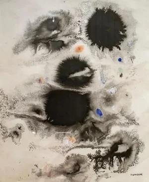 Emil Bisttram Transcendental Abstraction Circa 1940