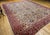 Textile Antique Persian Ziegler Mahal Sultanabad Rug, Hand-Knotted Wool, Geometric Pattern, 11x14, Ivory & Red For Sale - Image 7 of 17