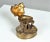 Exceptional antique inkwell made from bronze, gilded. Little house with cute details. Nice bronze work, beautifully...