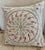 Pair of 18" x 18" pillows made from a vintage embroidered silk Suzani from Turkey. These beautiful pillows will add both...